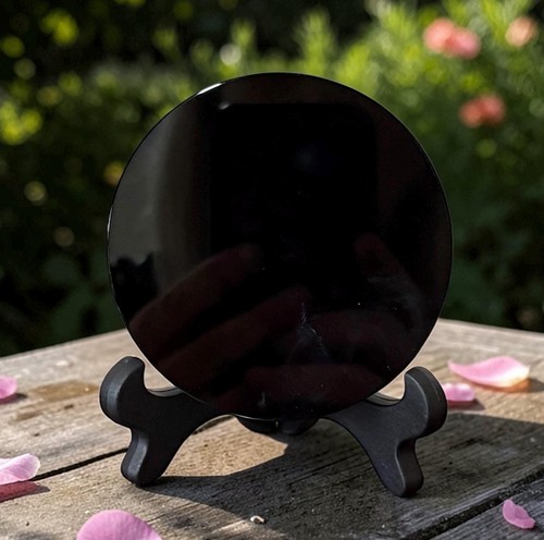 Schwarzer obsidian scrying - schwarzer,
