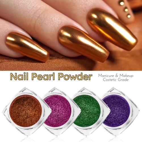 Pearl nagelpuder schimmer - pearl,